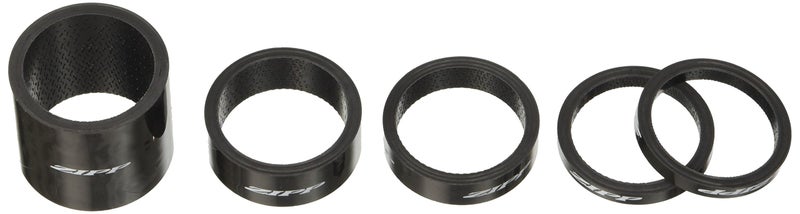مجموعة فاصل سماعة الرأس Zipp UD Carbon (4 مم × 2، 8 مم × 1، 12 مم × 1، 30 مم × 1)